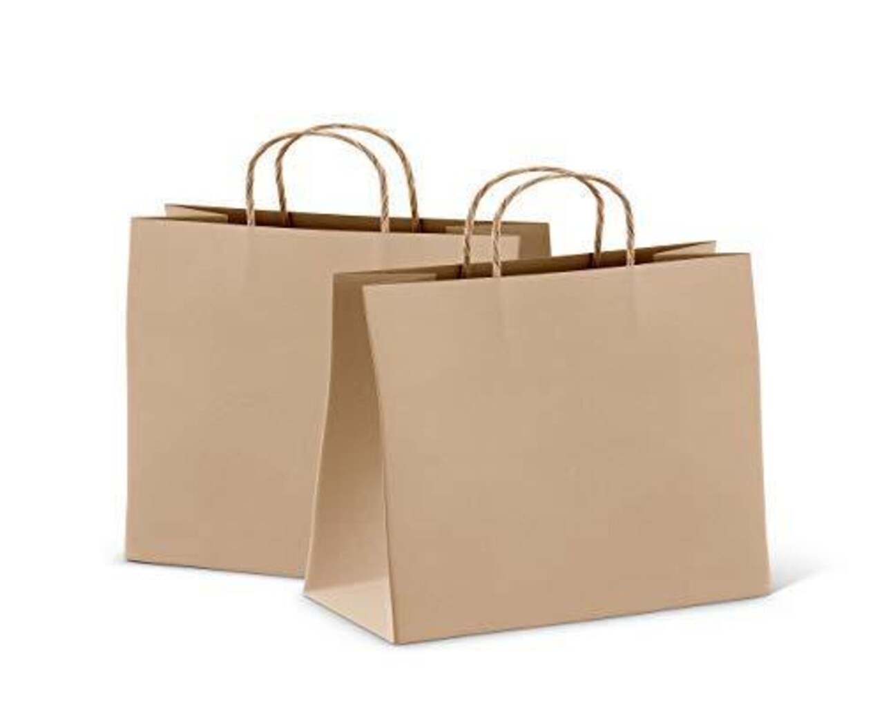 Brown Shopping Bags 16 x 6 x 12 Pack of 25 Brown Paper Bags with Handles Bulk 150 GSM Brown Gift Bags with Handles Bulk Brown Bags with Handles Bulk Brown Kraft Bags with Handles